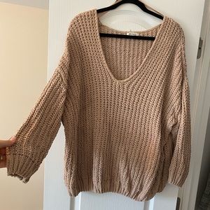 Slouchy sweater